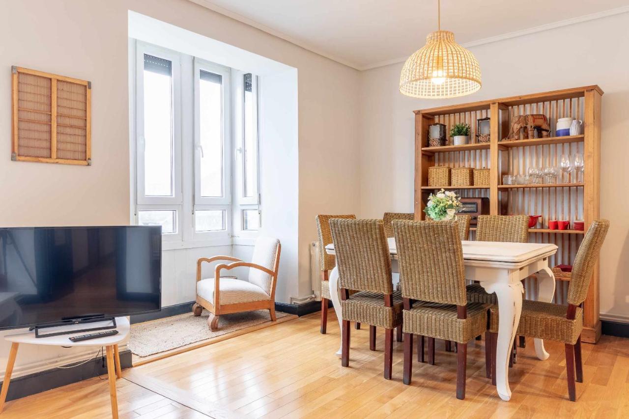 Apartamento Kuia Con Vistas Frontales A La Ria De Bilbao Cerca Del Metro Erandio Esterno foto