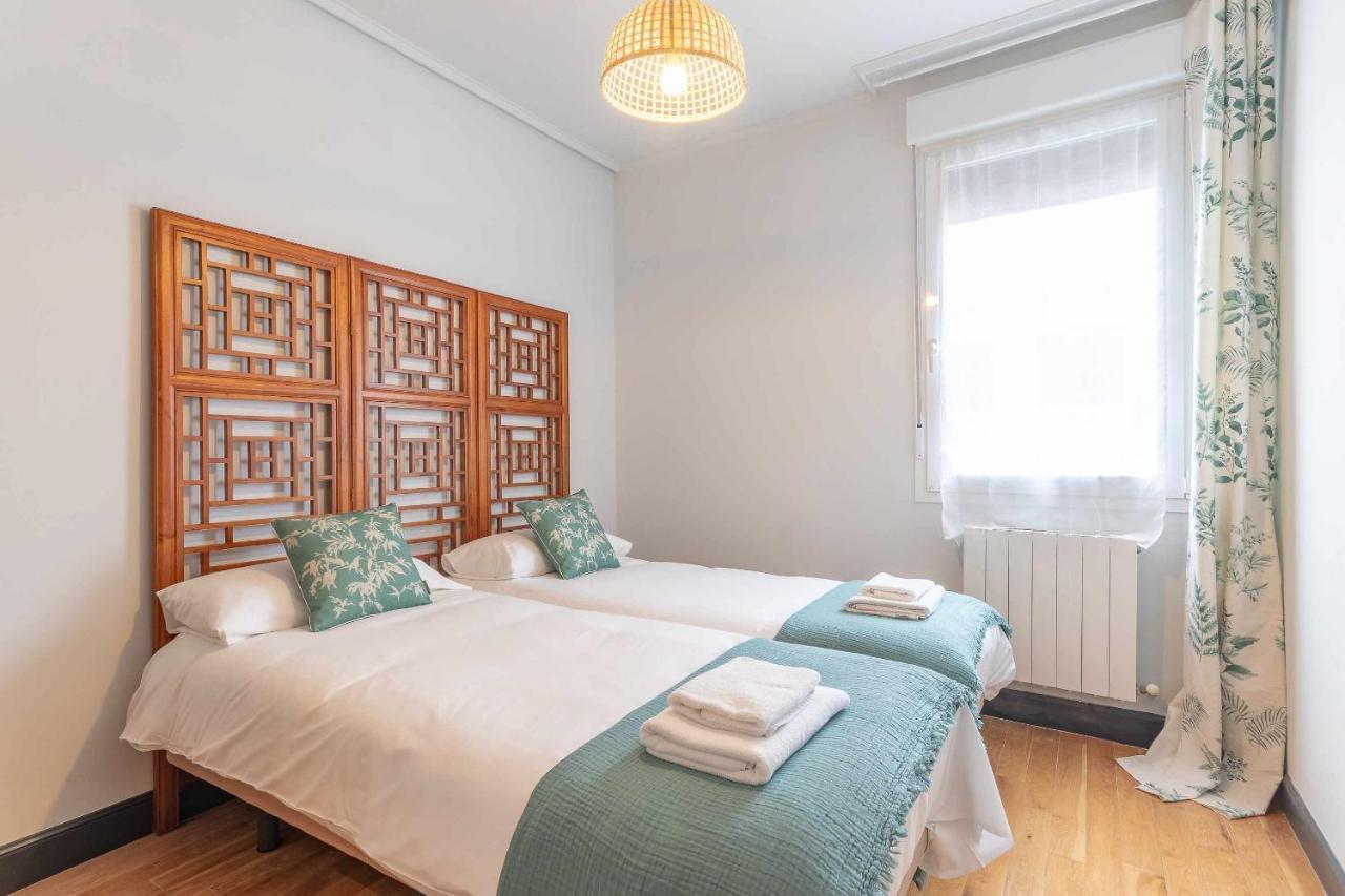 Apartamento Kuia Con Vistas Frontales A La Ria De Bilbao Cerca Del Metro Erandio Esterno foto